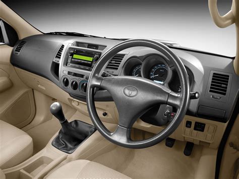 Car Images: Interior of Hilux vigo