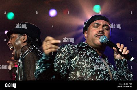 Shalamar performing live on stage as part of the "Best Disco In Town ...