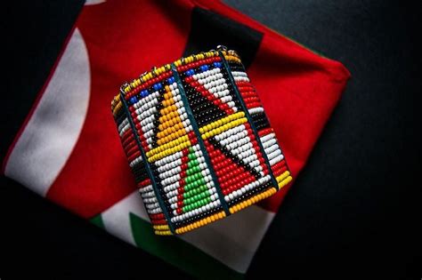 Maasai beads, shields and dressing are symbols of their rich culture