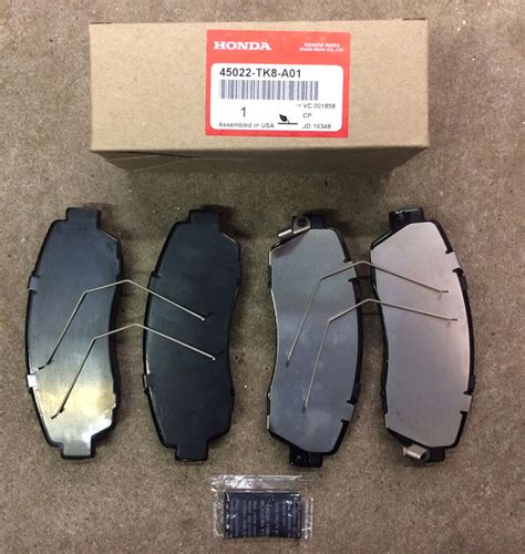 Genuine OEM Honda CR-V Front Brake Pad Set 2007 - 2011 Brakes Pads CRV ...