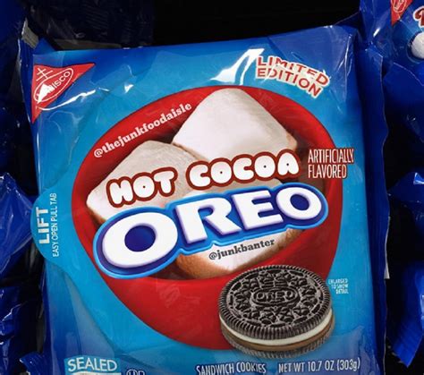 Hot cocoa-flavored Oreos might be a thing, and umm, please let this be ...