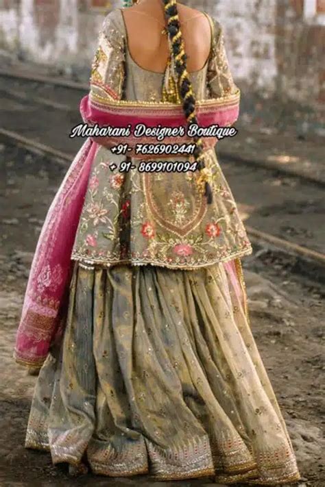 Latest Designs Of Sharara Suits | Maharani Designer Boutique