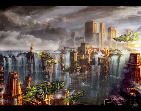 Atlantis by *Nurkhular on deviantART | Lost city of atlantis, Fantasy ...