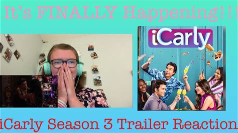 iCarly Reboot SEASON THREE Trailer Reaction!!! - YouTube