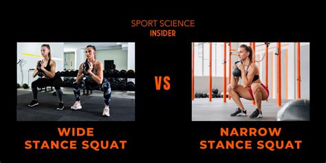 Wide stance squat vs narrow – which to choose? – Sport Science Insider