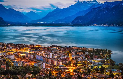 Vevey, Switzerland on Lake Geneva | An amazing viewpoint as … | Flickr