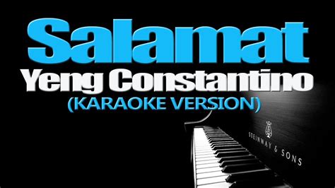 SALAMAT - Yeng Constantino (KARAOKE VERSION) - YouTube