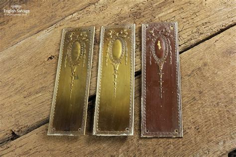 Ornate Brass Finger Plates