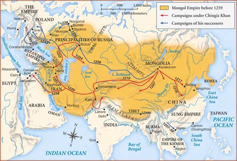 Infographics, Maps, Music and More: Mongol Conquests