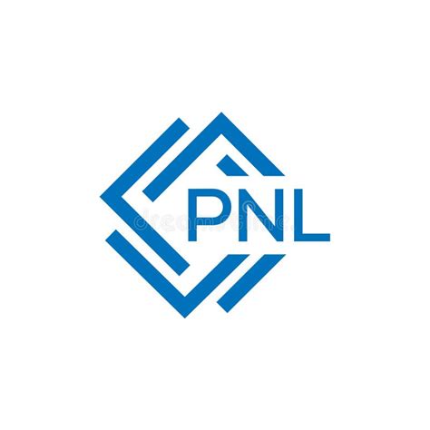 PNL Letter Logo Design on White Background. PNL Creative Circle Letter ...