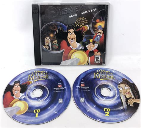 Disney's Villains Revenge PC Game 2 Disc (1999) Complete with Manual PC ...