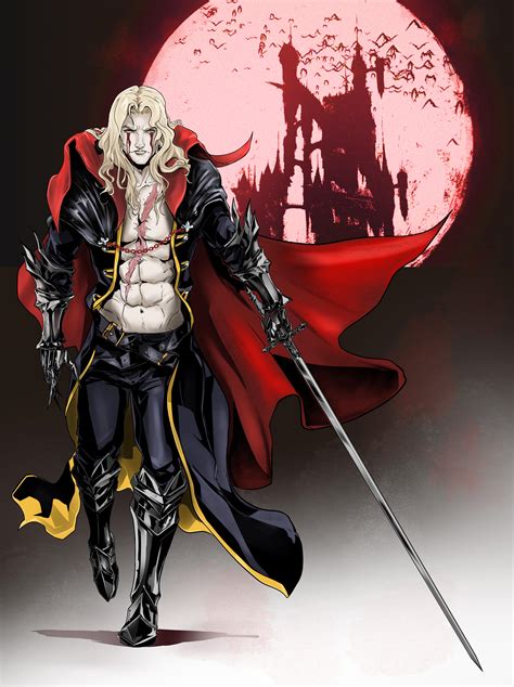 Alucard Castlevania Game Art - img-mayonegg