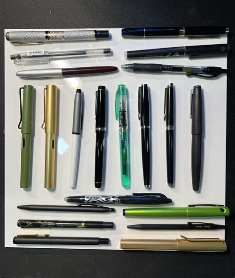 Any pen enthusiasts here? (My pen collection. Would love to see yours ...