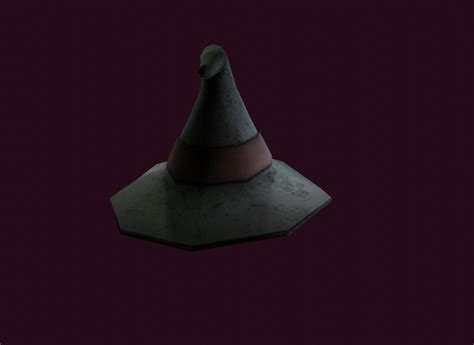 ArtStation - Stylized Mage Hat 3D Model | Resources