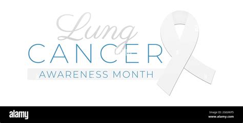 Lung Cancer Awareness Month Isolated Icon Logo Stock Vector Image & Art ...