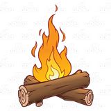 Fire Logs Clipart