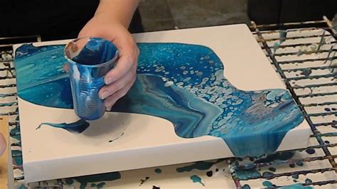 Pin by Peggy Ortiz on ideas | Painting demonstration, Fluid acrylic ...