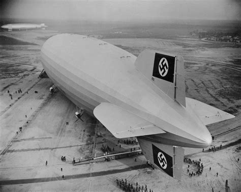 Colors for a Bygone Era: Colorized LZ-129 Hindenburg at Lakehurst Naval ...