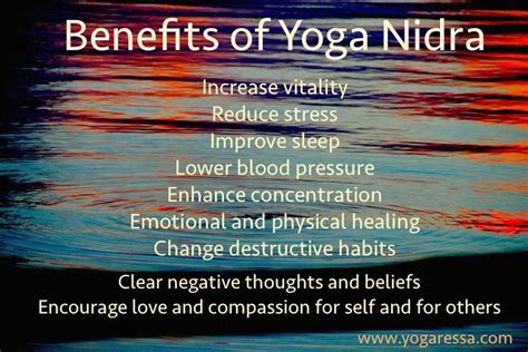 what is yoga nidra explain its benefits