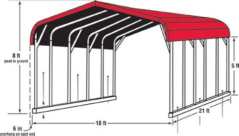 Best 18x20 Metal Carport Kit 24x21