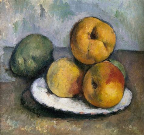 Nature morte avec pommes, 1885-1887 (R637 – FWN809) | Société Cezanne