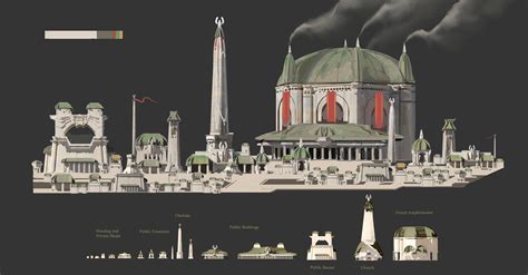 ArtStation - Tower of Babylon Architecture