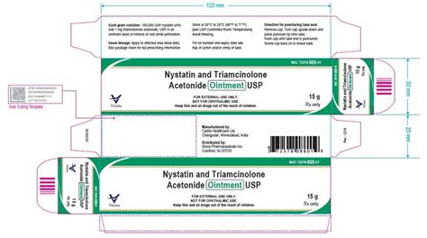 Nystatin and Triamcinolone Ointment - FDA prescribing information, side ...