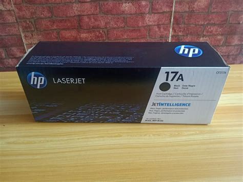 HP 17A Black Original LaserJet Toner Cartridge, Computers & Tech ...