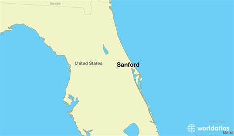 Where is Sanford, FL? / Sanford, Florida Map - WorldAtlas.com