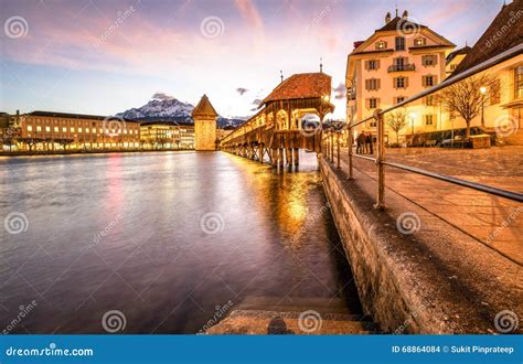 Lake of Luzern Switzerland editorial stock image. Image of travel ...