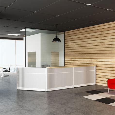 Office Reception Desk Modern Partition Cubicle Office Desk Workstation