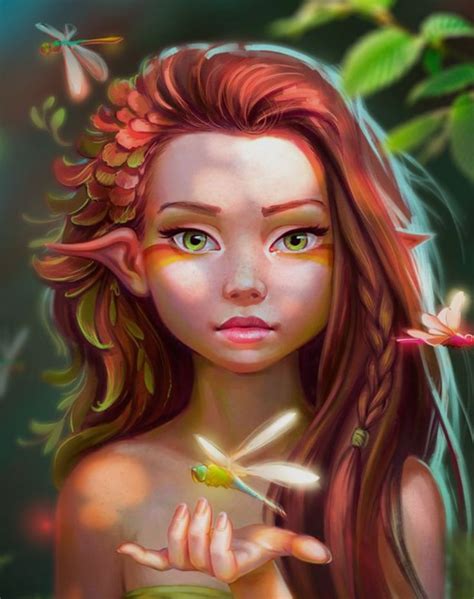 Kookie female gnome dnd portrait - Google Search | Female gnome ...