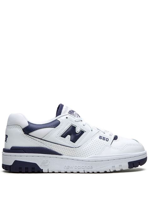 New Balance 550 "White/Navy" Sneakers | White | FARFETCH ZA