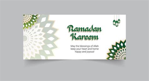 Premium Vector | Ramadan facebook cover