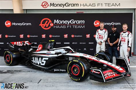 First pictures: Haas officially present VF-23 ahead of testing · RaceFans