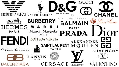 Fashion Brands Logos And Names