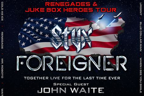 Foreigner Styx Tour 2024 Tickets Price - Vera Allison