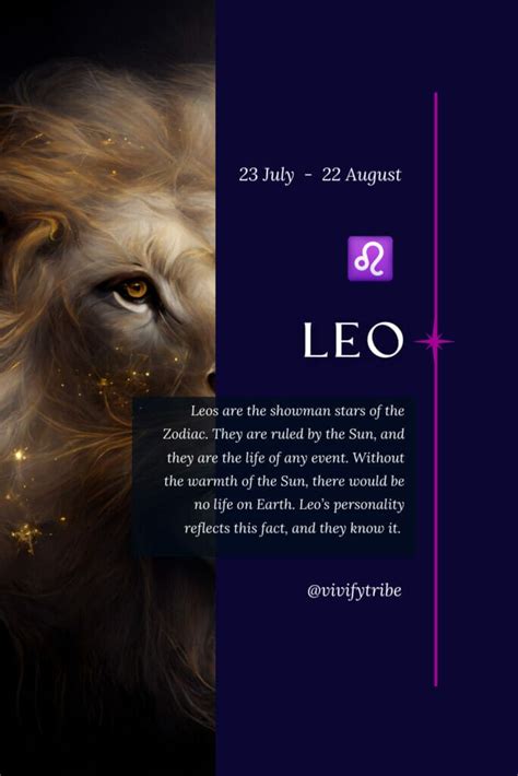 Leo Zodiac Sign: All You Need to Know - Vivify Tribe