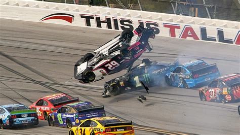 Notable wrecks at Talladega Superspeedway through the years in 2022 ...