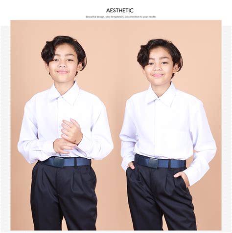 KM PRIMARY SCHOOL LONG SLEEVES UNIFORM SHIRT [M25322]