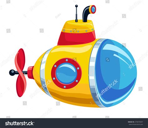 13,415 Cartoon Submarine Images, Stock Photos & Vectors | Shutterstock