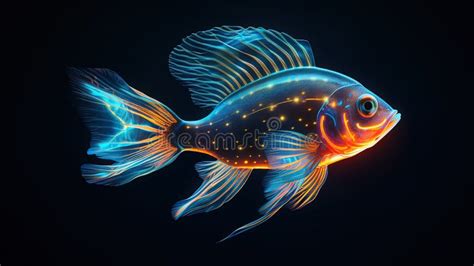 Bioluminescent Fish Stock Illustrations – 1,109 Bioluminescent Fish ...