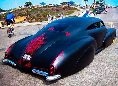 Mercury Coupe Lead Sled in Rat Rod Satin Black. http://eastwood.com/rat ...