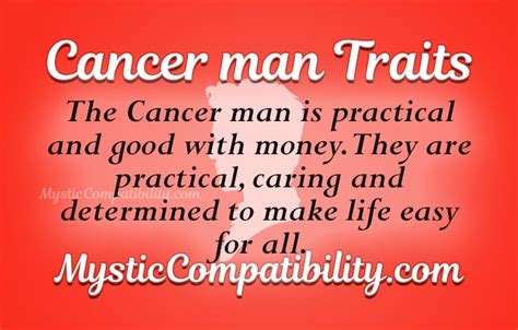 Cancer Man Personality Traits - Mystic Compatibility