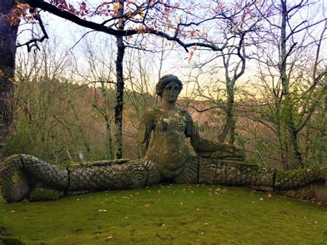 Bomarzo, Italy - 09/30/2017: The Famous Monster Park In The ...