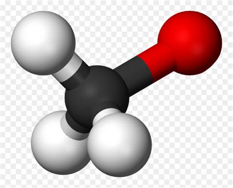 Methanol Molecular Structure Clipart (#1460043) - PinClipart