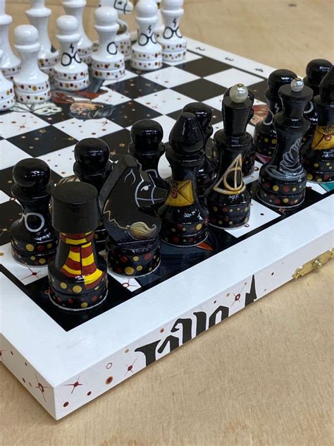 Harry Potter Themed Chess Set | Etsy