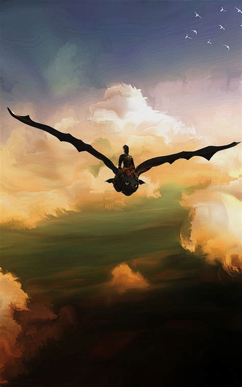 800x1280 Resolution Hiccup And Toothless Artwork Nexus 7,Samsung Galaxy ...