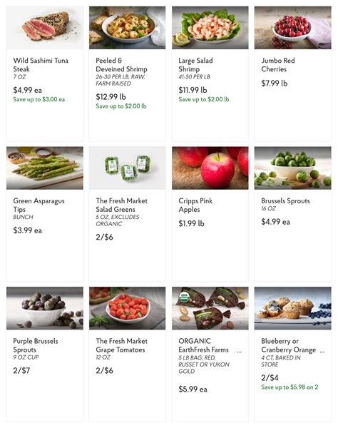 The Fresh Market Weekly Specials Nov 29 – Dec 03, 2019