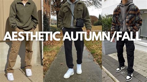 7 Aesthetic Outfit Trends For Men (Autumn/Fall 2022) - YouTube